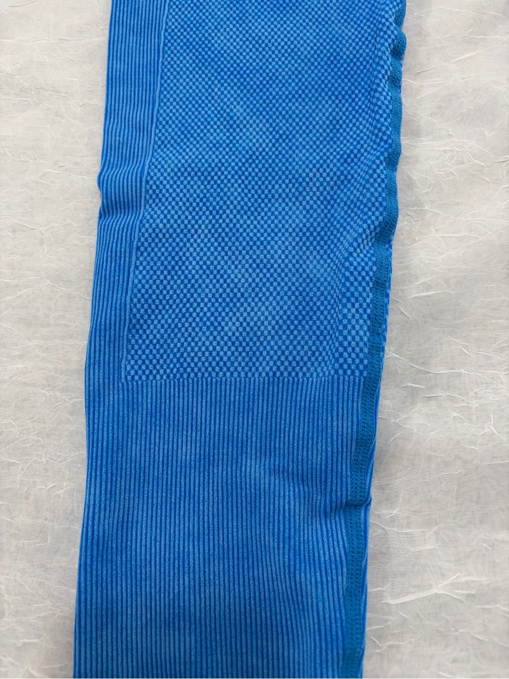 New Mix Royal Blue Seamless Kids Leggings - Picture 2 of 8